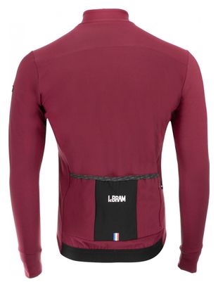 Maillot Manches Longues LeBram Allos Bordeaux Coupe Ajustée