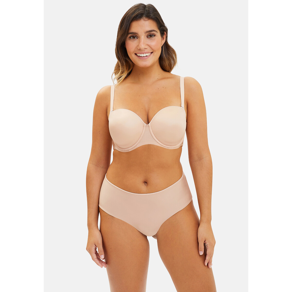 SANS COMPLEXE<br>Hipster em microfibra acetinada Invisível