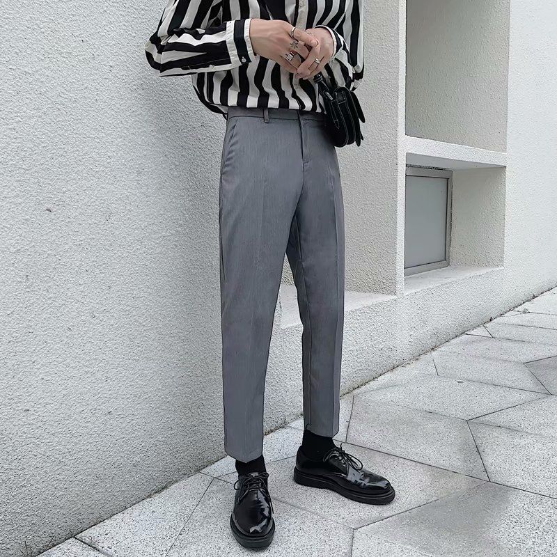 GRAYCIOUS - Cropped rechte broek