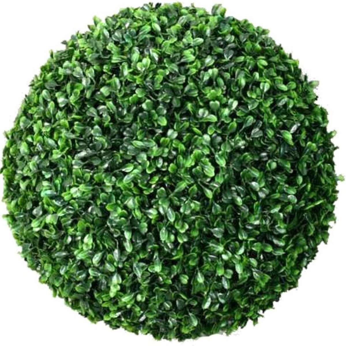 Mica decorations plante artificielle boxwood - 37x37x37 cm - pe - vert
