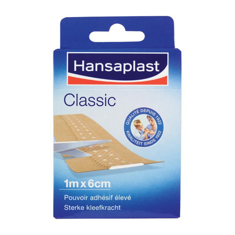 Hansaplast Pleisters Classic 1 m x 6 cm 1 stuk