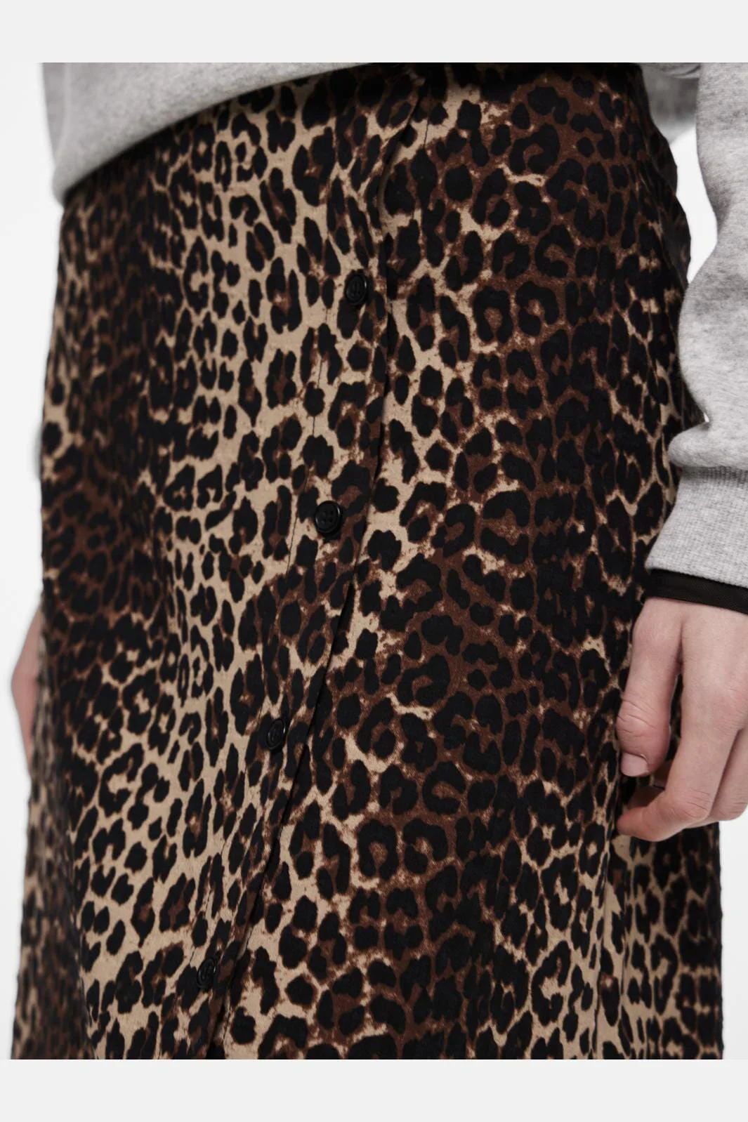 Pieces Pcmellisa Ankle Button Skirt