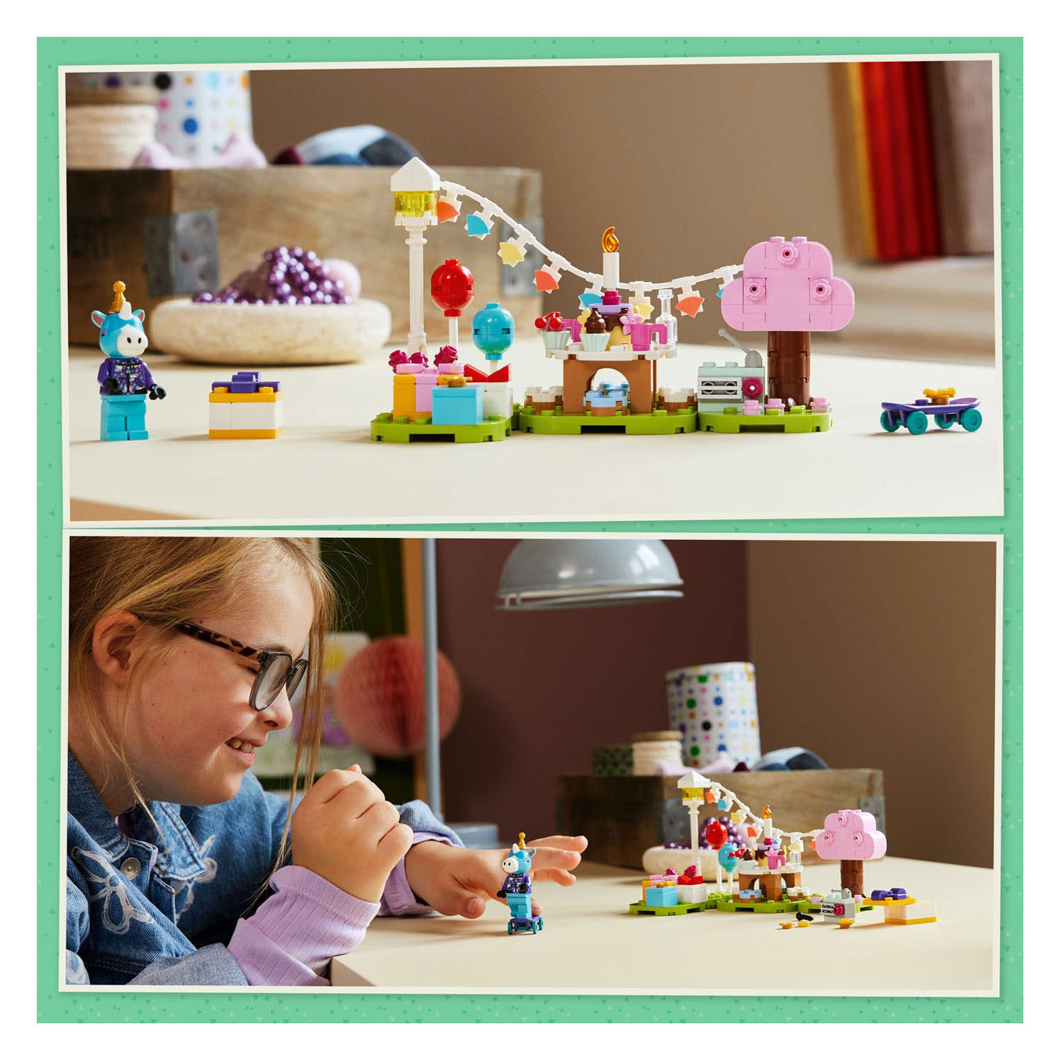 LEGO Animal Crossing 77046 Julians Verjaardagsfeestje