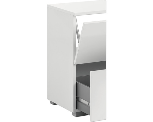 Wastafelmeubel van Möbelpartner Carlos, BxHxD 60,2x59,1x35 cm, parelwit
