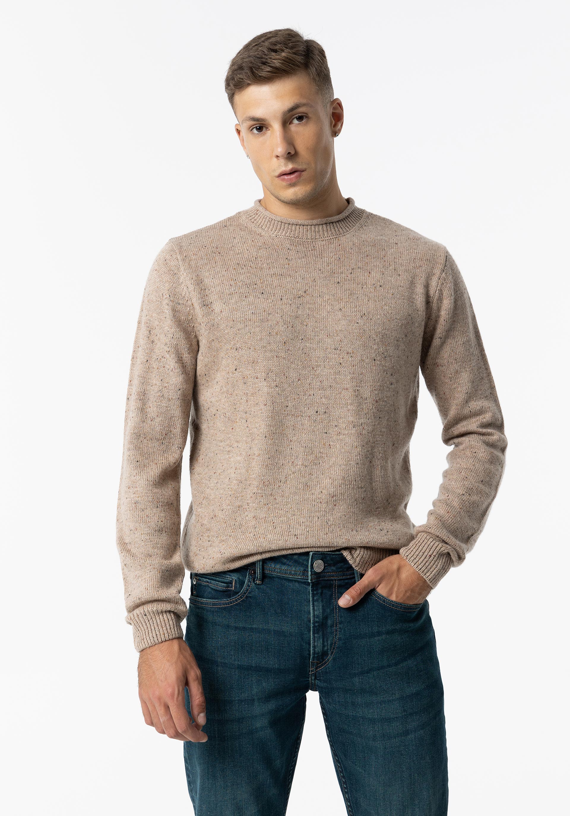 Camisola de Malha Mesclada