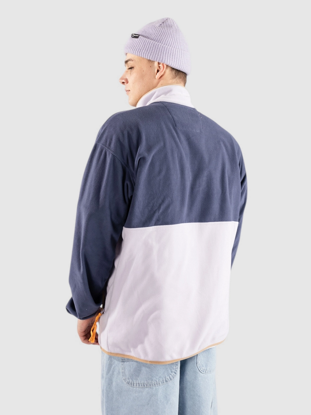 Columbia Backbowl II Lightweight Fleece Zip Hoodie nocturnal/lavender pearl