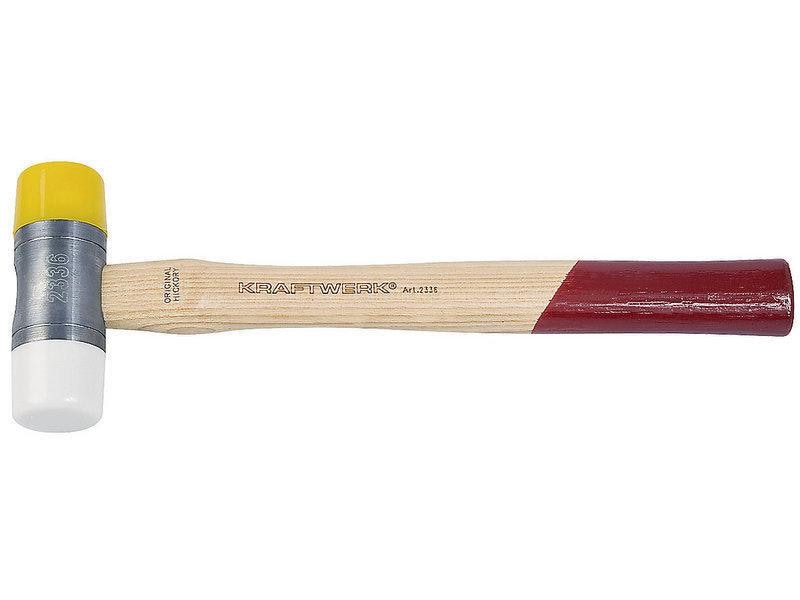 Kraftwerk Gummihammer 360 g Schlosserhammer