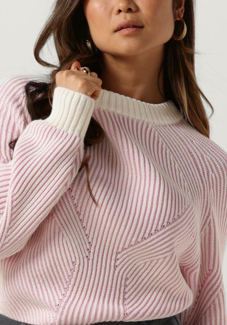 ENVII lichtroze envii trui encaroline ls knit 5190