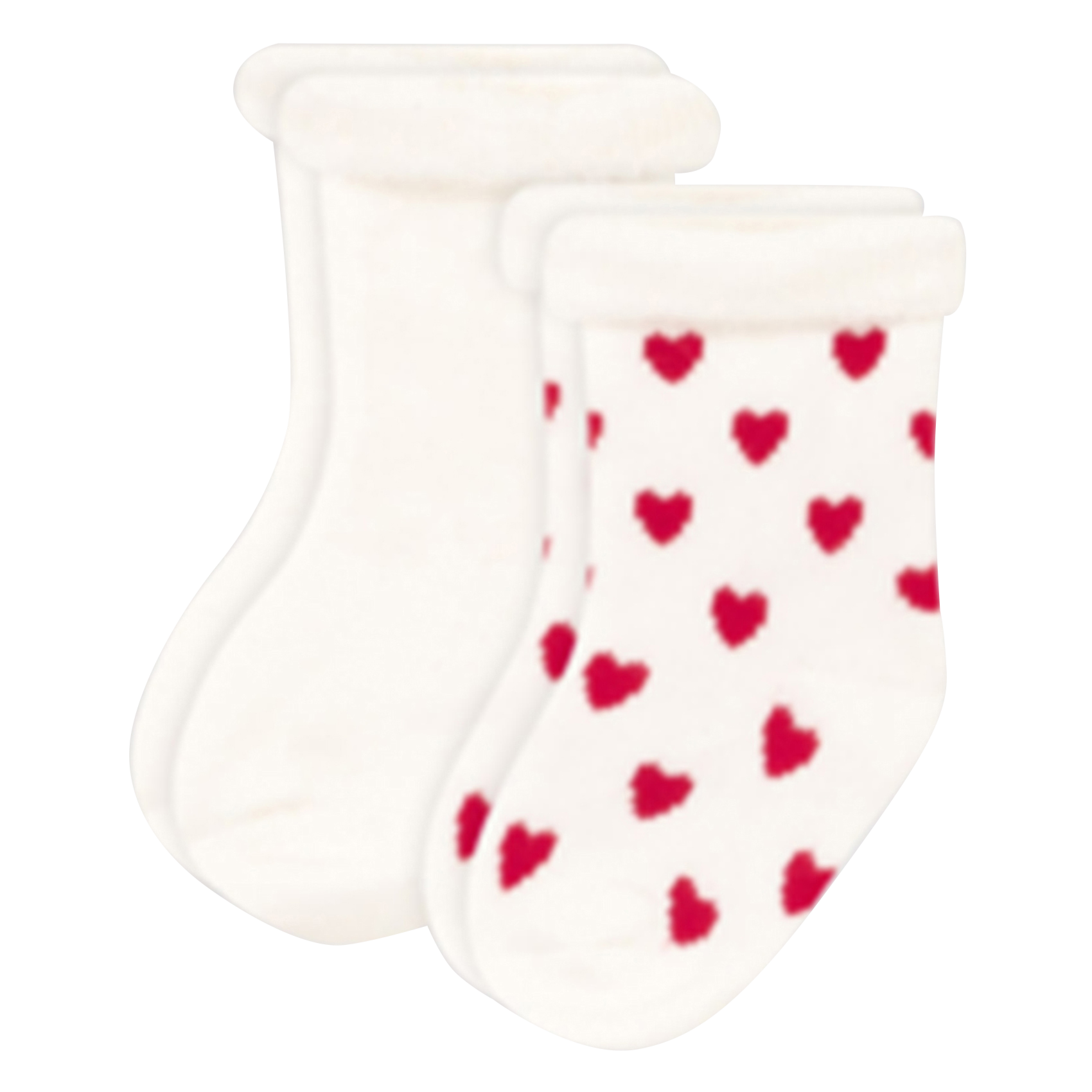 Lot de 2 paires de chaussettes en coton mélangé | Multicolore
