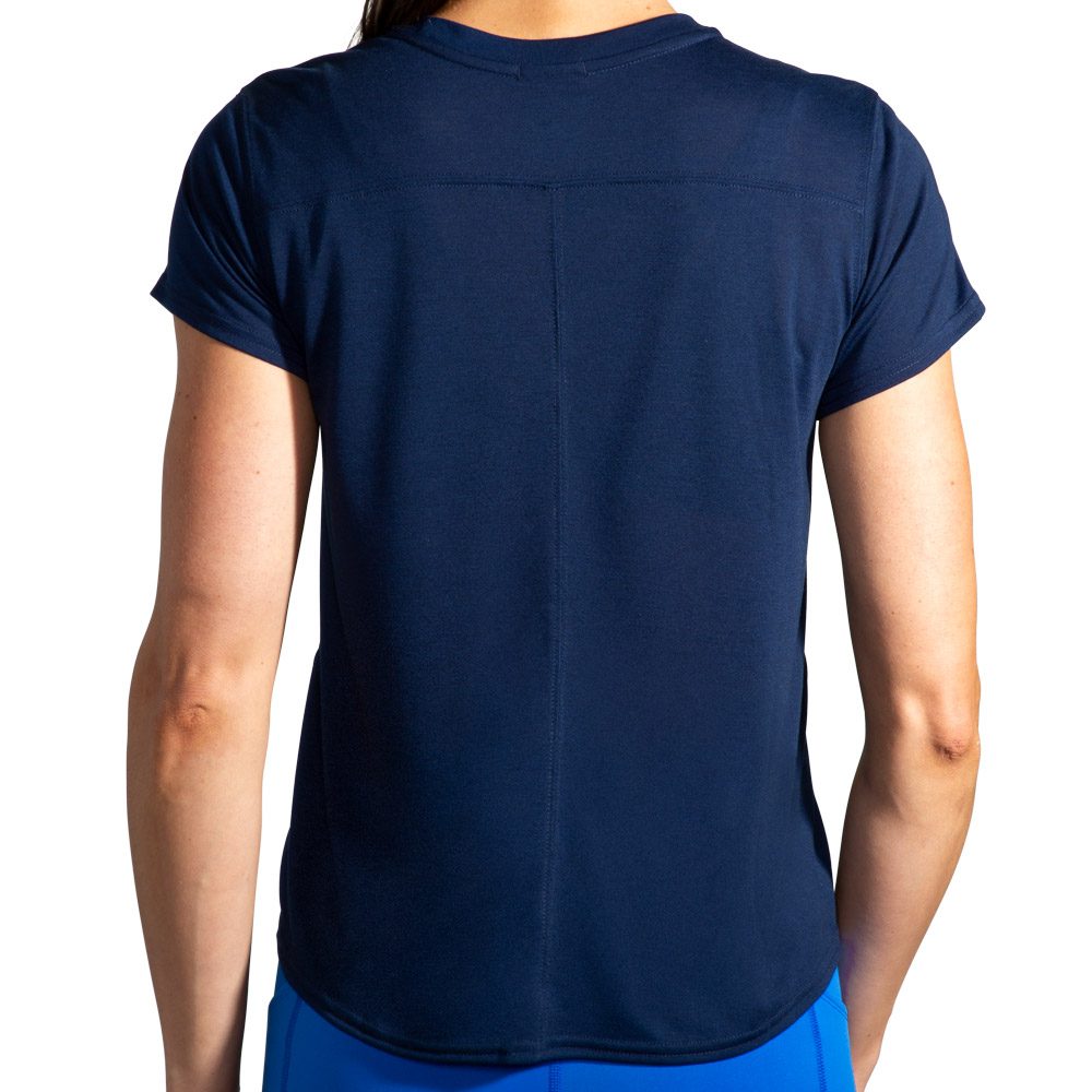 Brooks Distance Graphic T-Shirt Damen navy