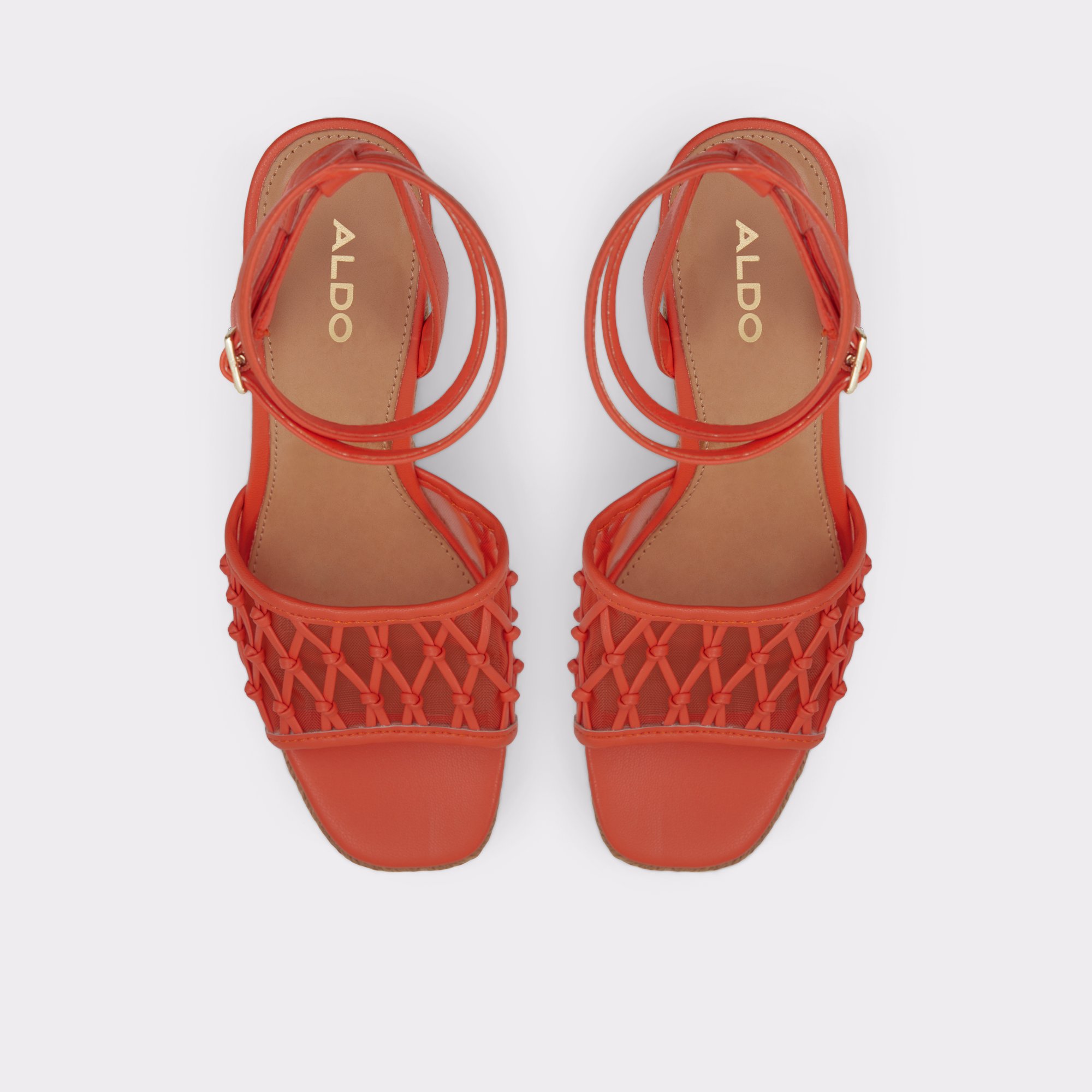 Dellen Bright Orange Women Wedges & Espadrilles
