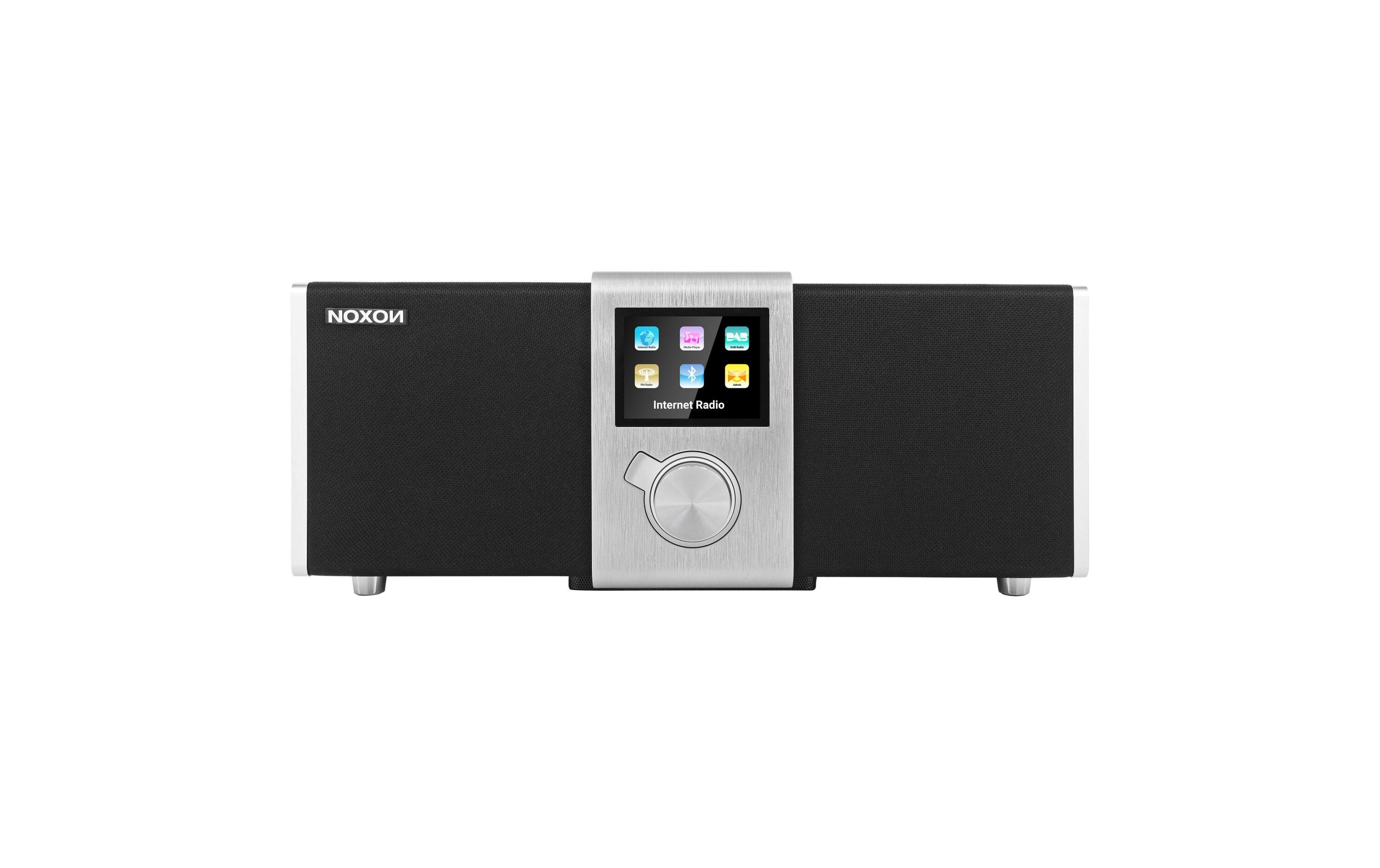 DAB+ Radio Nova 2 Schwarz/Silber<br>Hochwertiges Audiocenter