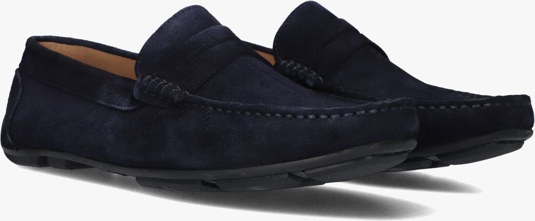 donkerblauwe stefano lauran loafers 2500