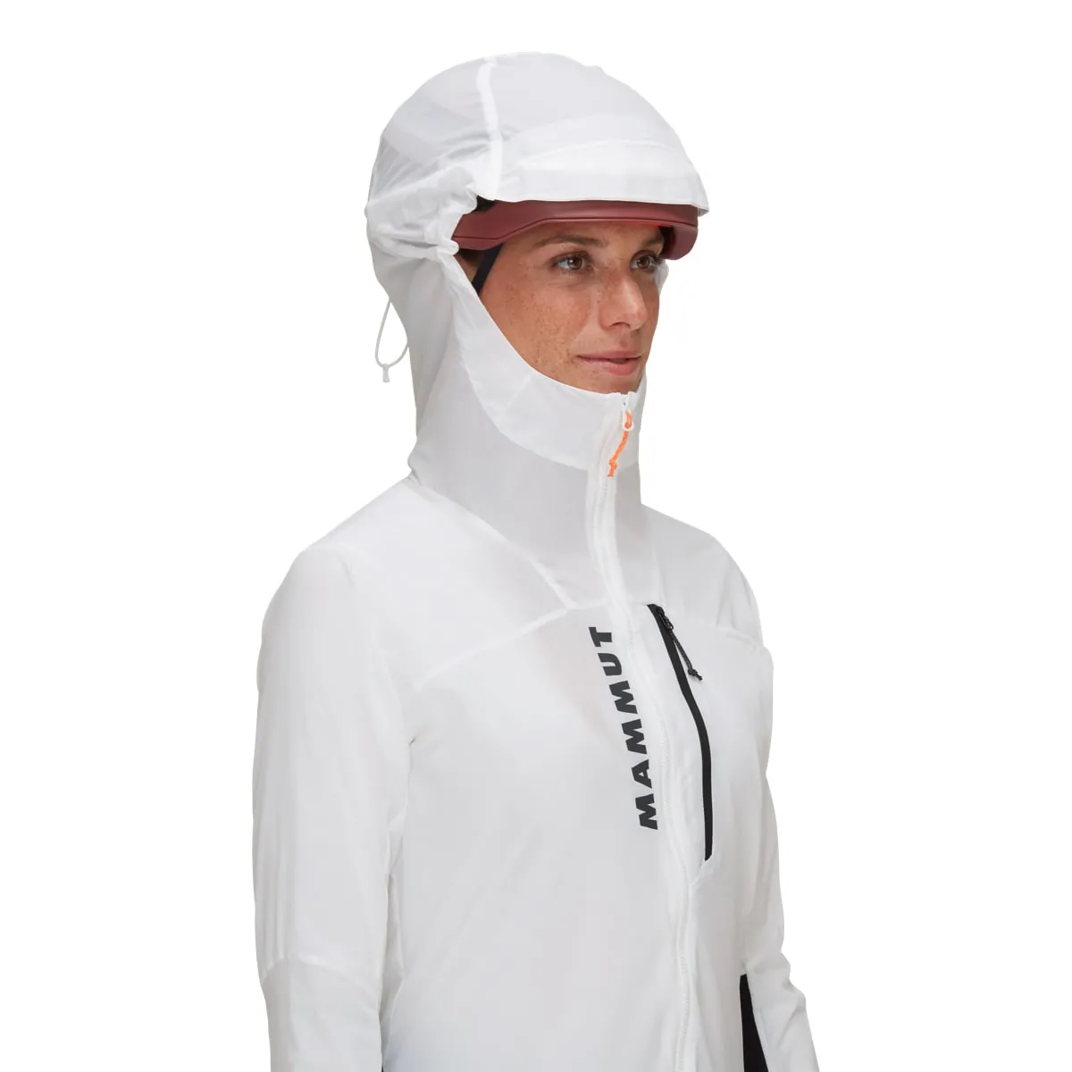 Mammut Women's Aenergy WB Hooded Jacket White-Black