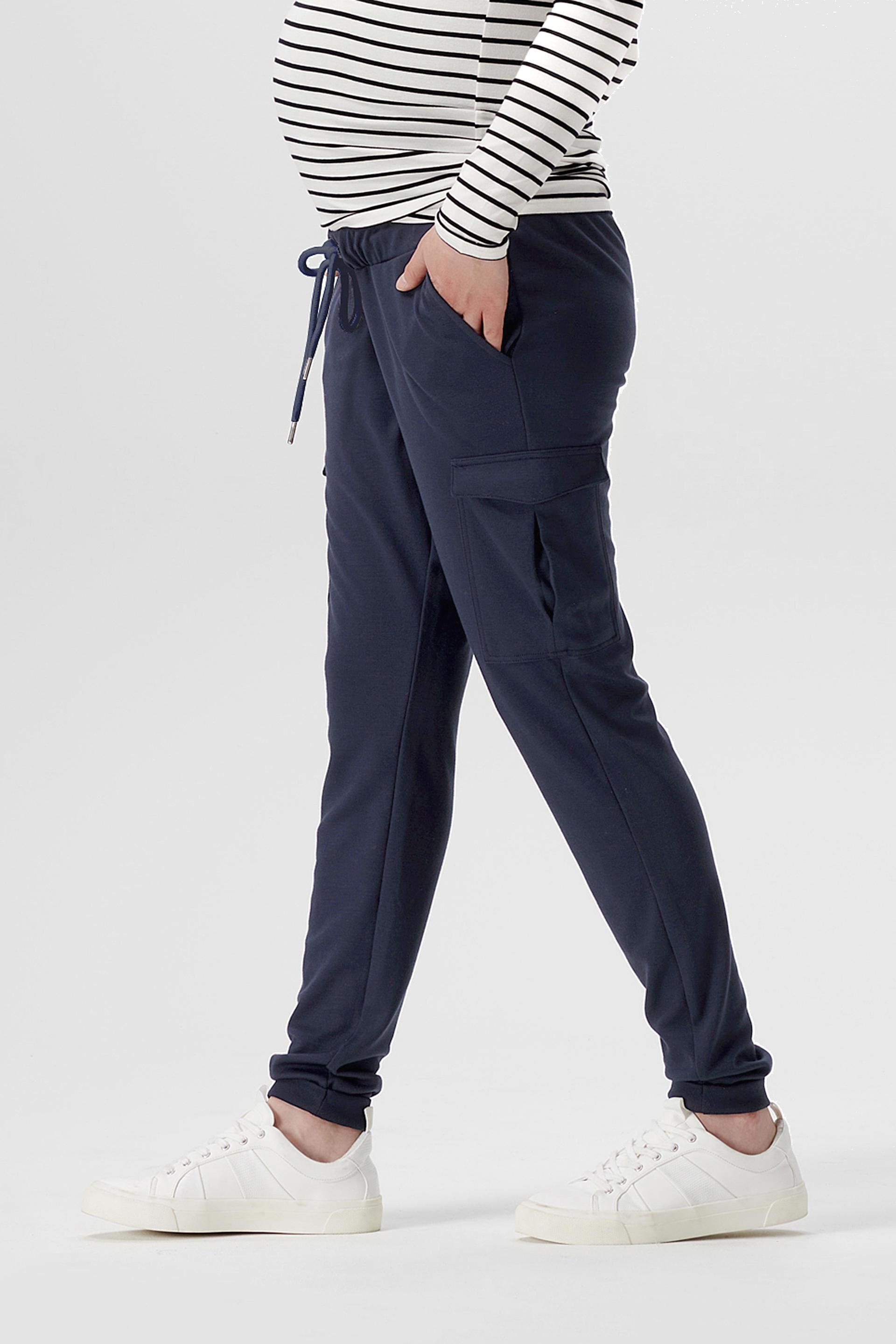 Pantalon de jogging style cargo recouvrant le ventre