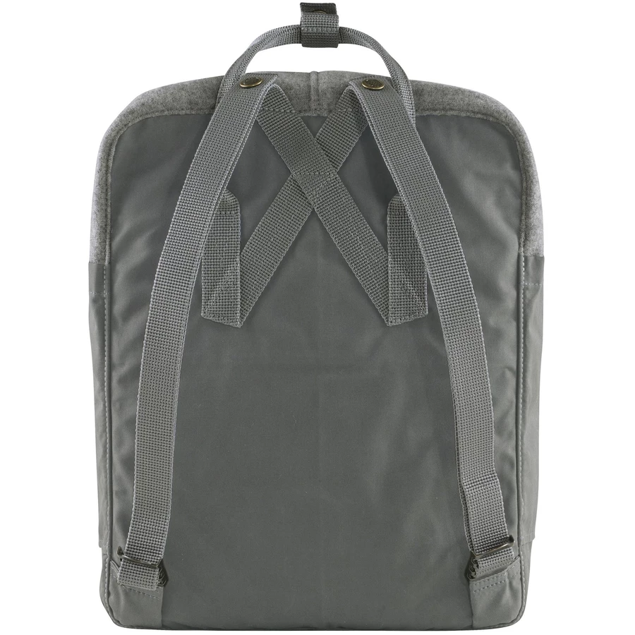 Fjällräven Kånken Re-Wool - Rucksack 36 cm granite grey
