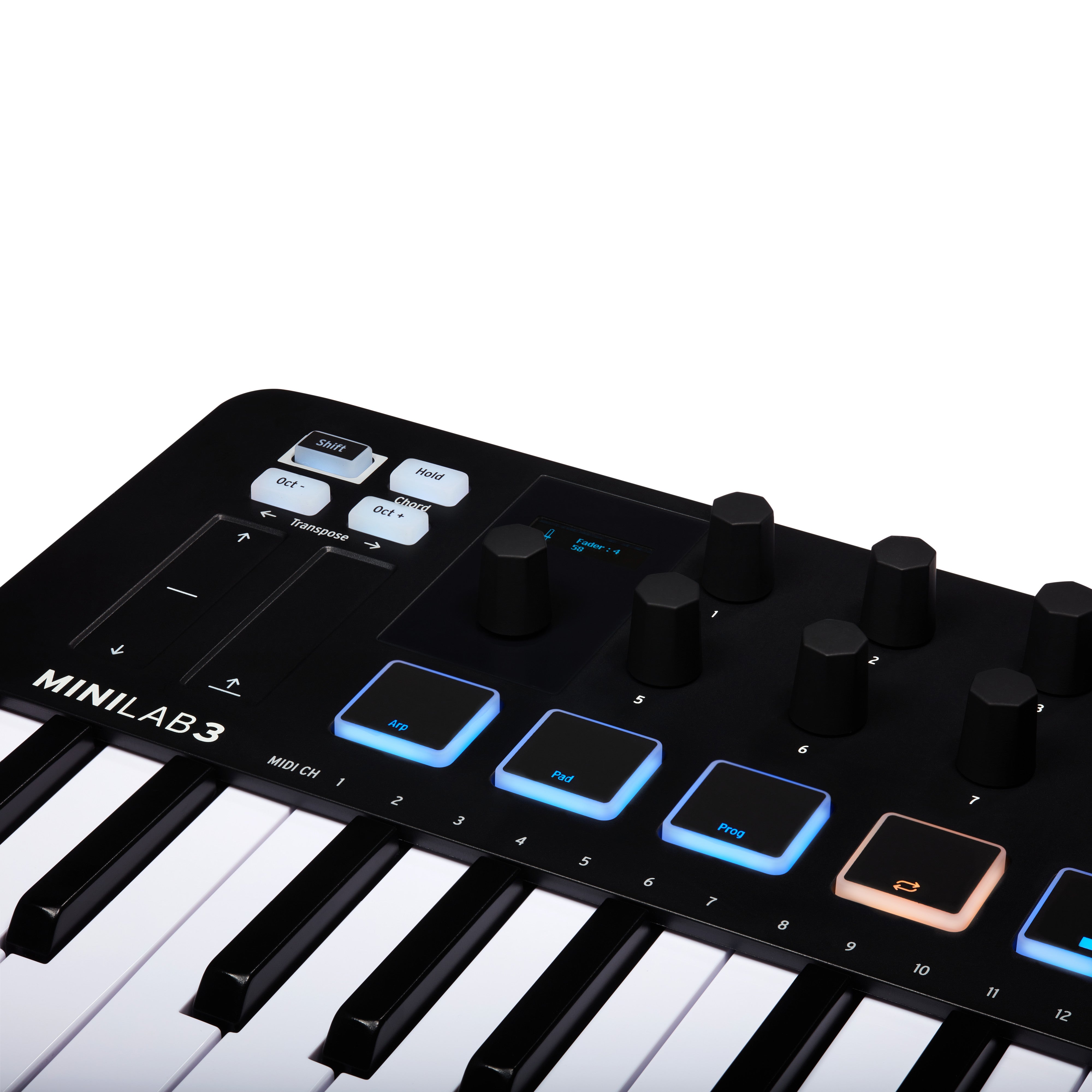 Arturia MiniLab 3 Black USB/MIDI keyboard