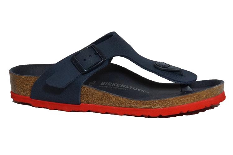 Birkenstock Gizeh Kids BS Smal Desert Soil Blue Red (1022214)