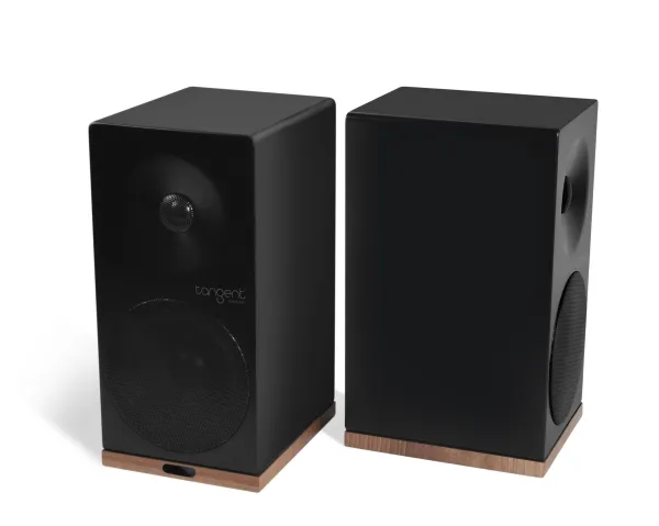 Tangent Spectrum X5BT - Højttalere - boghylde - trådløs - Bluetooth - 2-vejs - sort satin