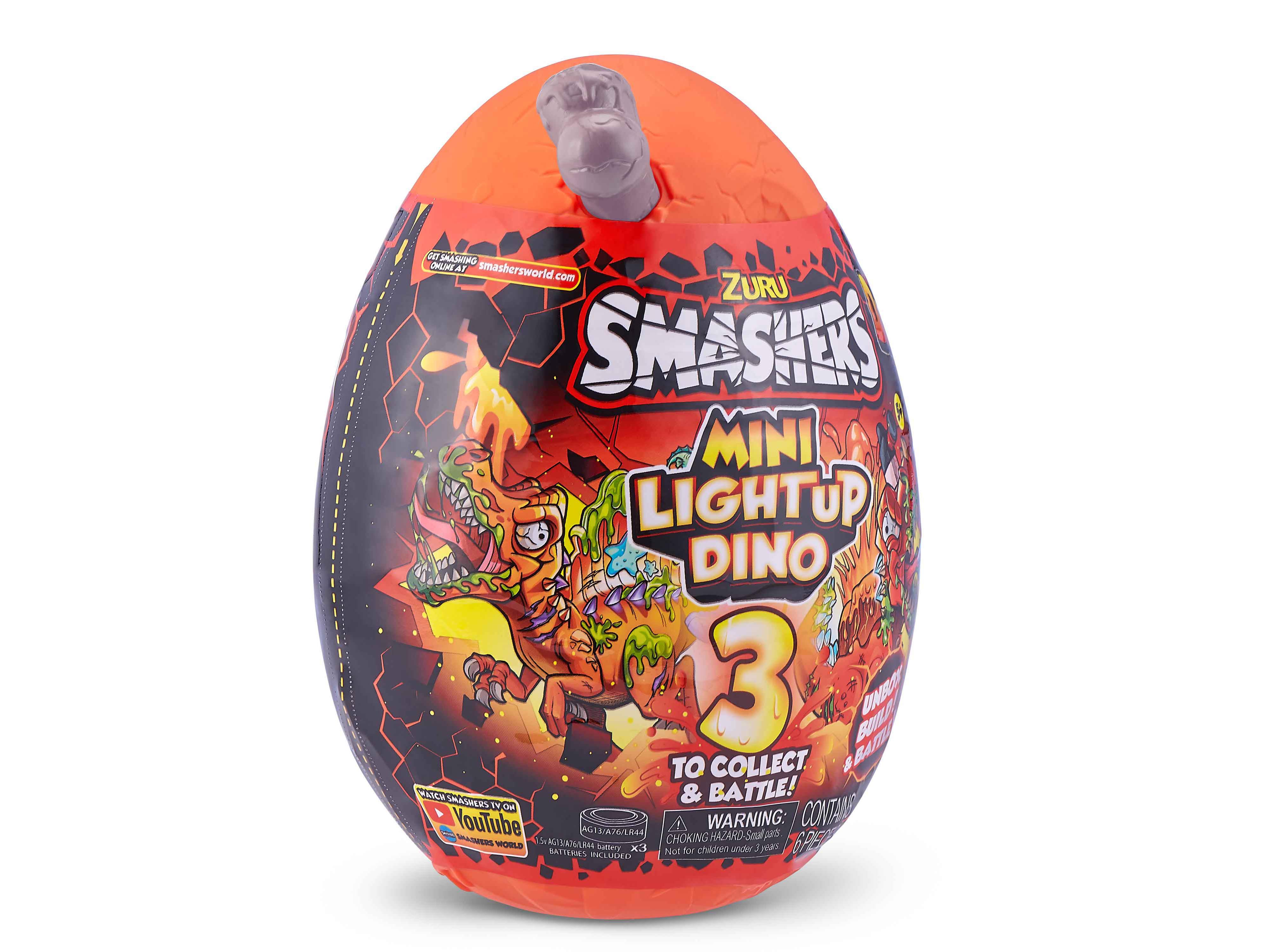 OVOS SURPRESA PEQUENOS SMASHERS COM LUZ MODELOS SORTIDOS