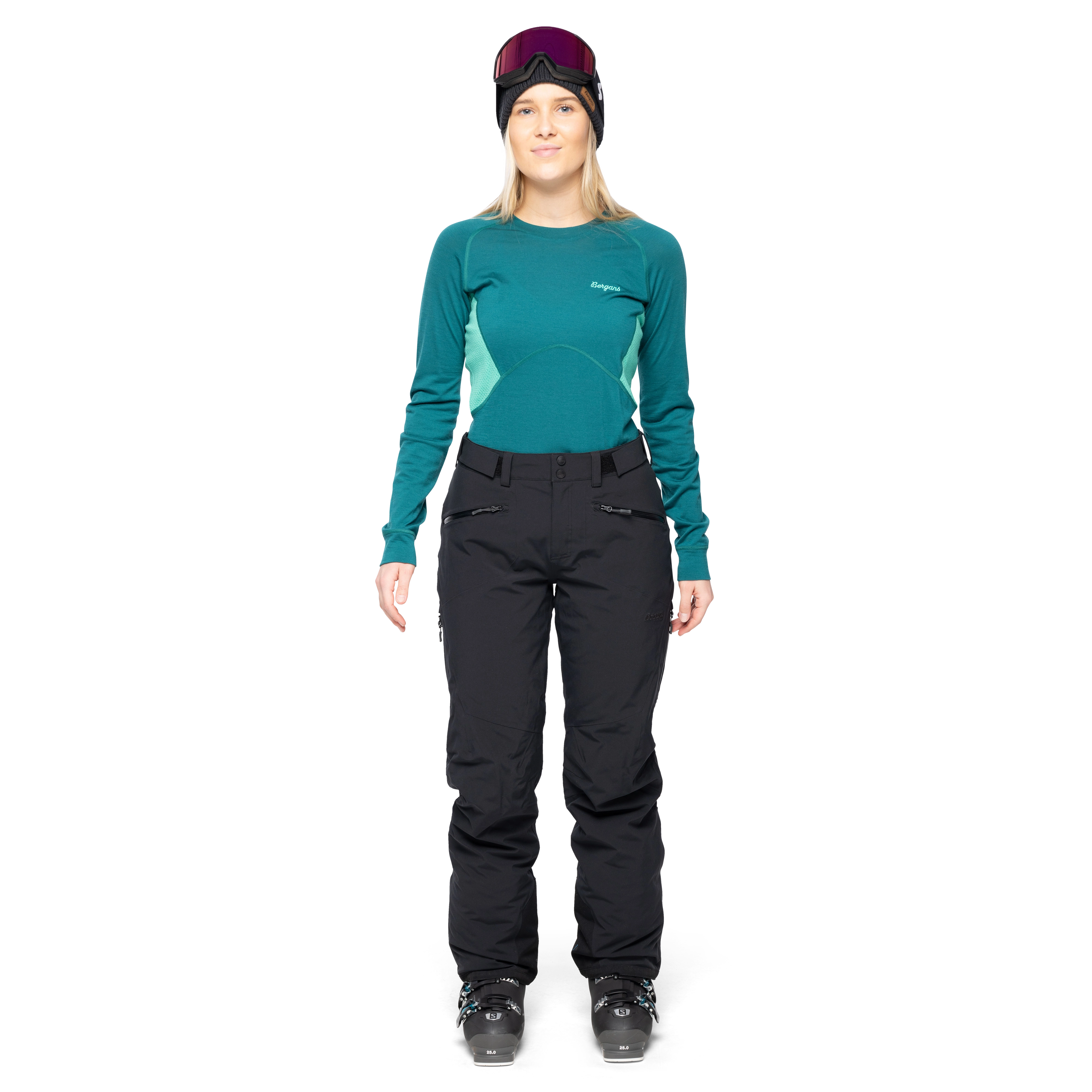 Oppdal Insulated Lady Pants Black