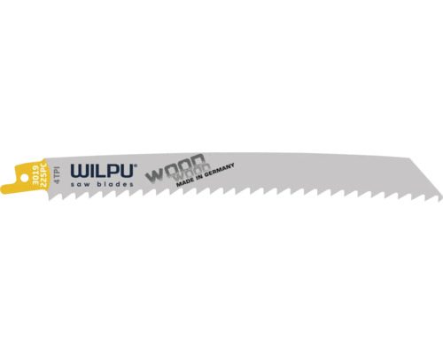 Wilpu reciprozaagblad voor hout, set van 3.