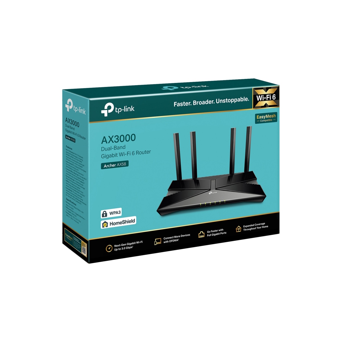 TP-Link Archer AX3000 router AX58