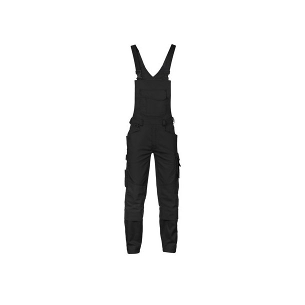 400163 Dassy ® Tronix overalls med stretch og knælommer Sort