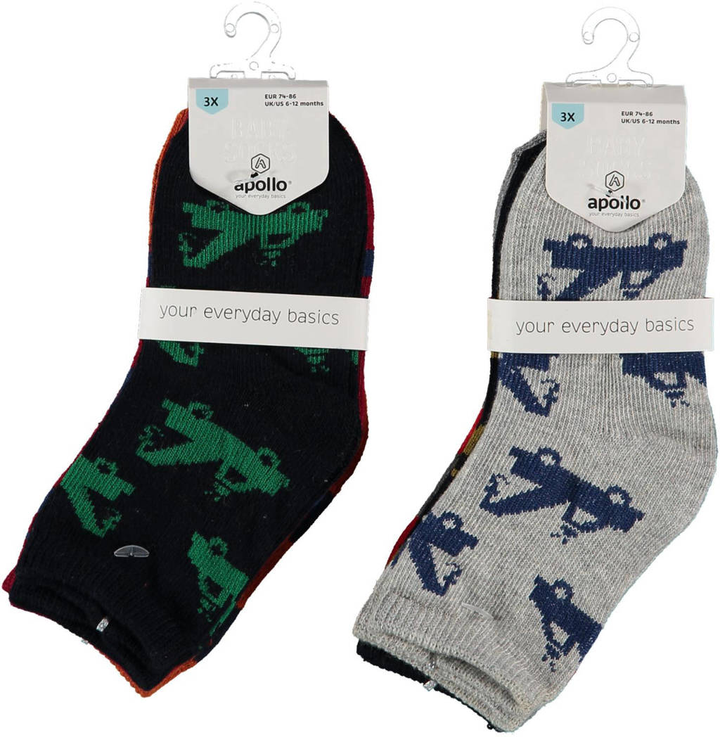 Apollo sokken - set van 6 multi