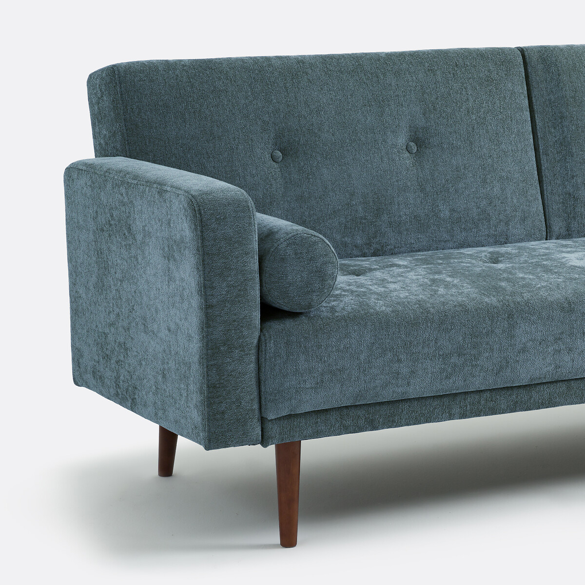 LA REDOUTE INTERIEURS<br>Sofá cama de 3 lugares, chenille, Tuske