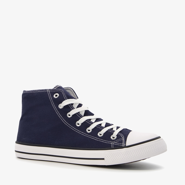 Canvas heren gympen blauw