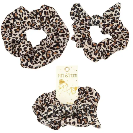 Depesche Princess Mimi Scrunchie-Set MINI & MUM, 1 Set, 4-fach sortiert