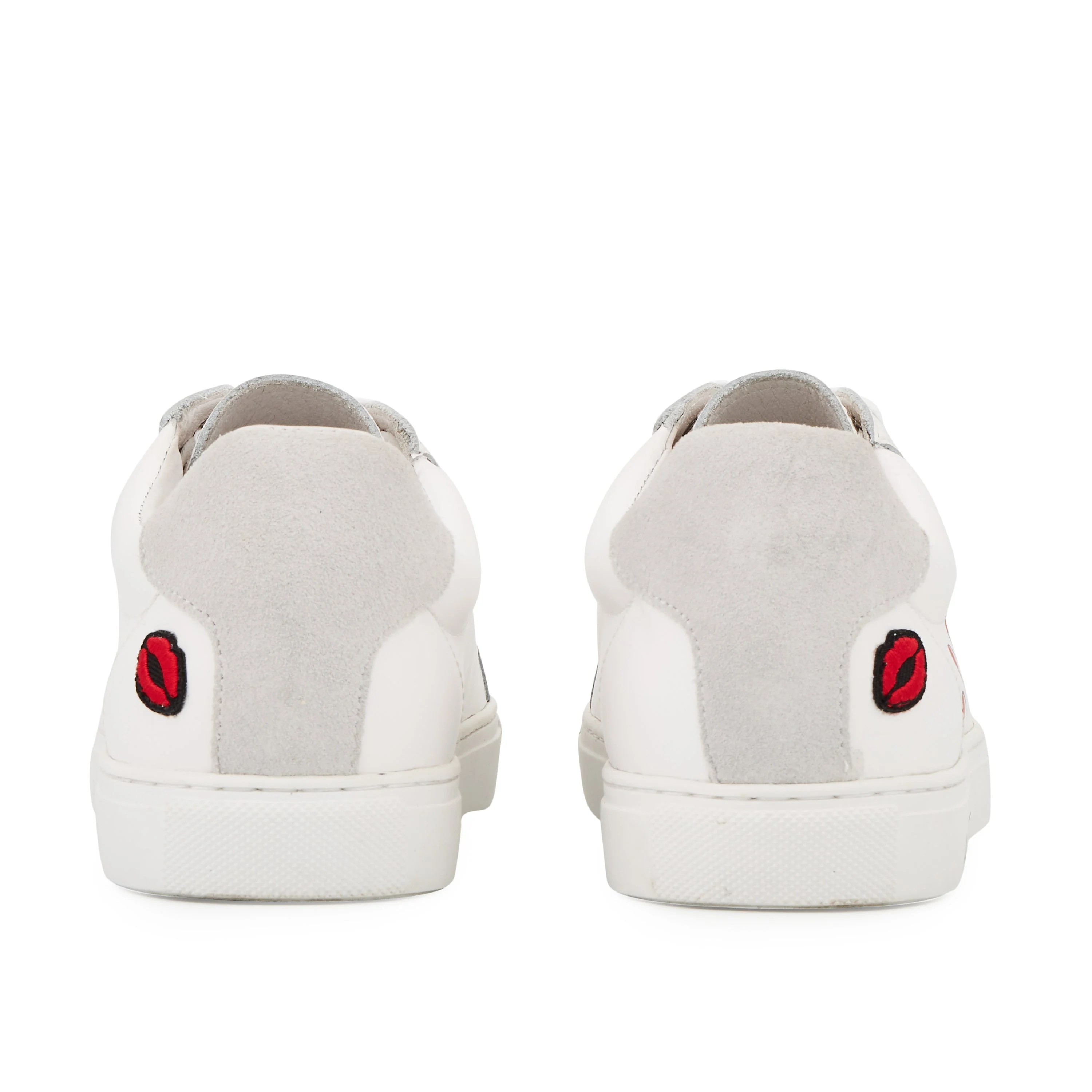 SIMONE ARTDESMAUX AMOUREUSE - Sneakers en cuir | Blanc