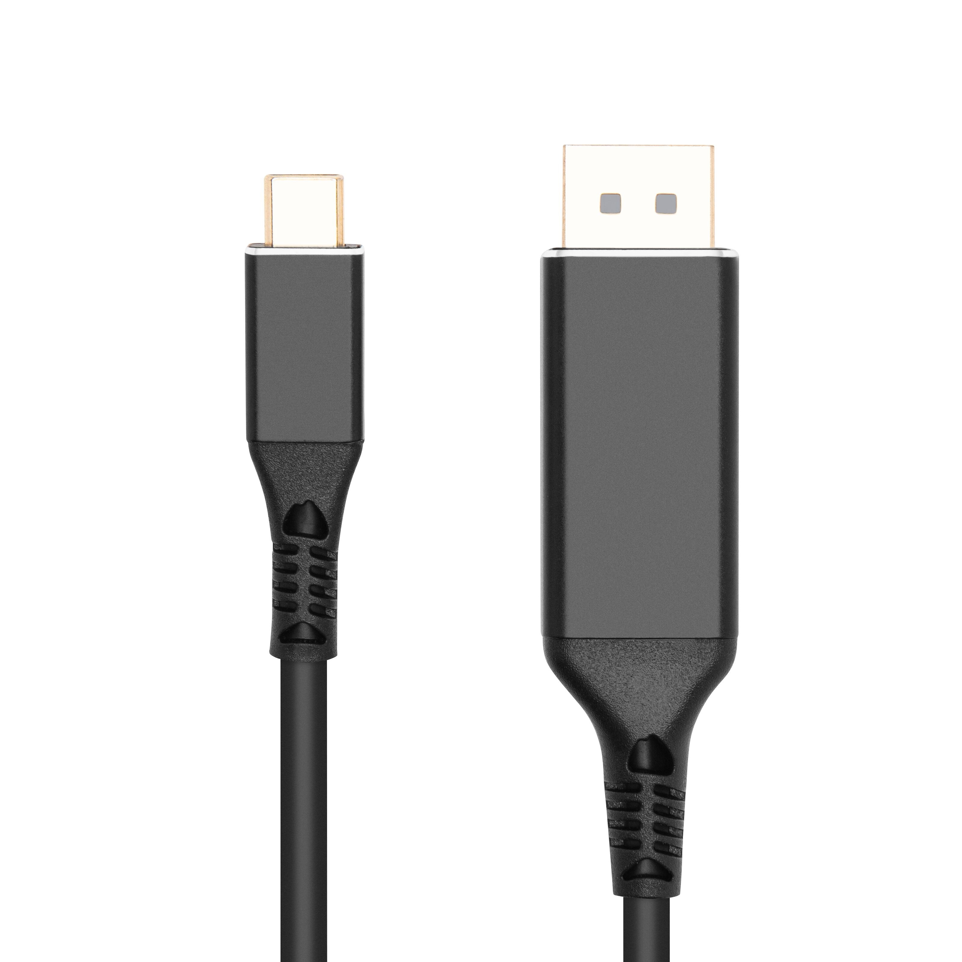 Luxorparts USB-C-kabel til Displayport 1 m