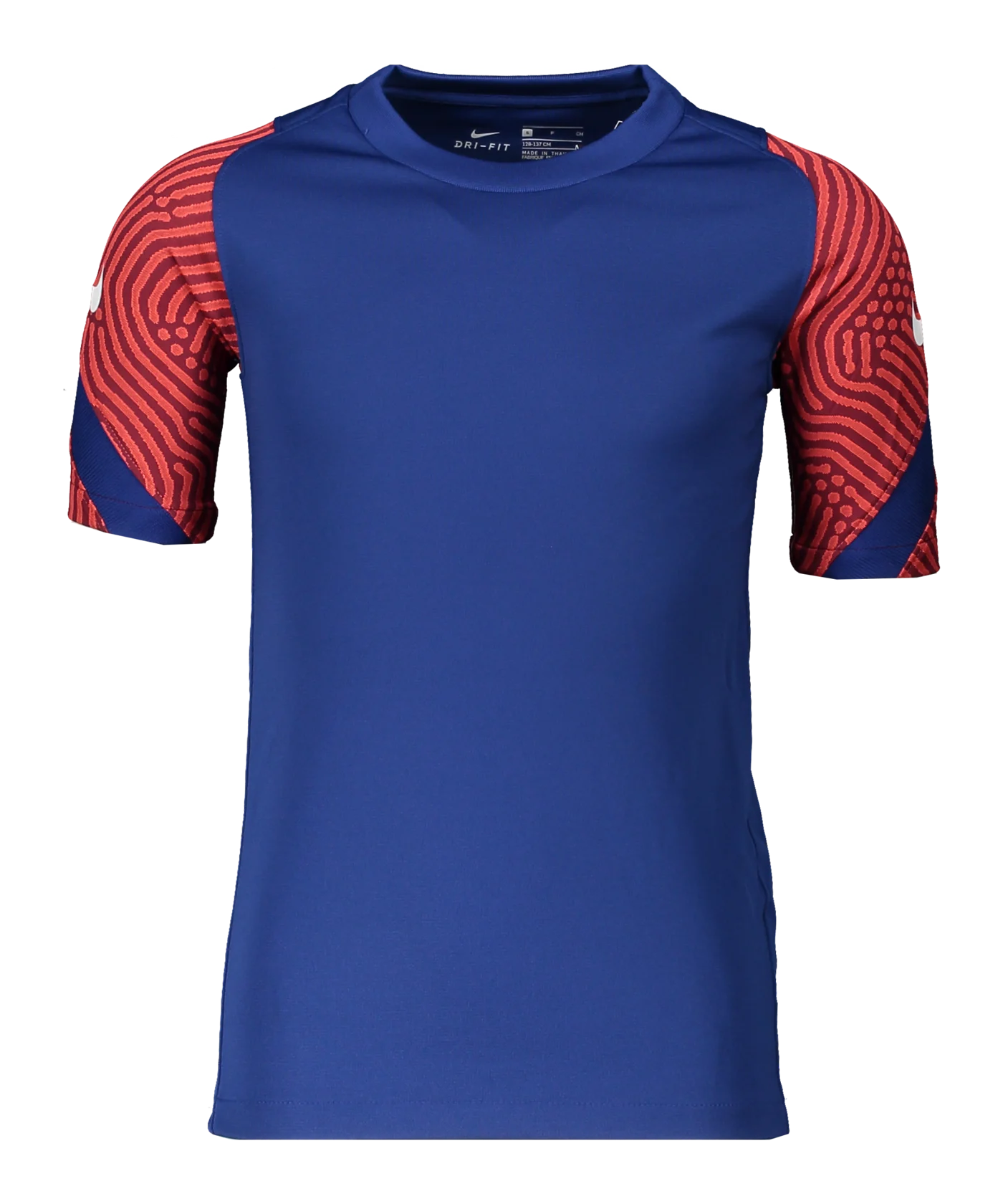 Nike Breathe Strike Top kurzarm Kids Blau F455