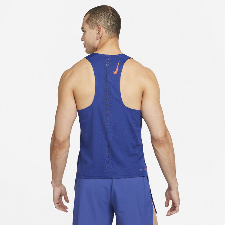 Nike Dri-FIT ADV AeroSwift Racing løbetop Blå