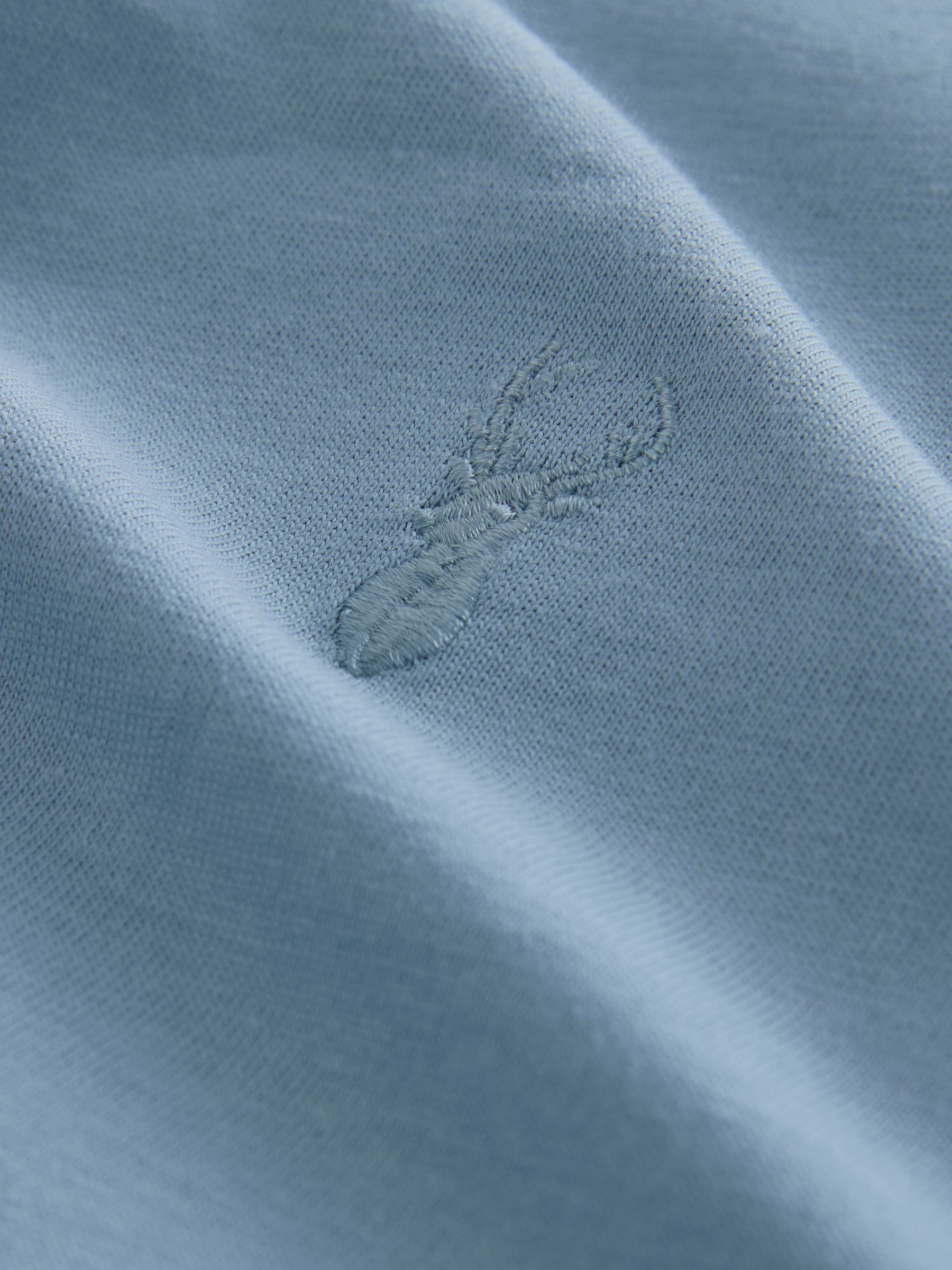 Blauw - Set van 4 T-shirts met lange mouwen