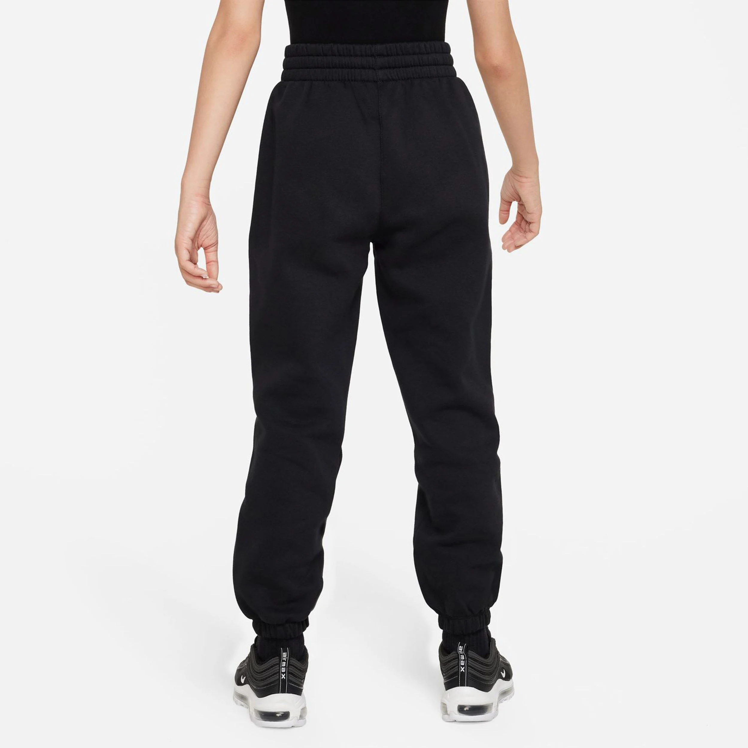 Nike Club Fleece Loose Pantalon Survêtement Filles - Noir , Blanc