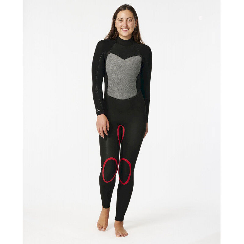 Women Omega 3/2 mm Back Zip Wetsuit - Combinaison de surf femme