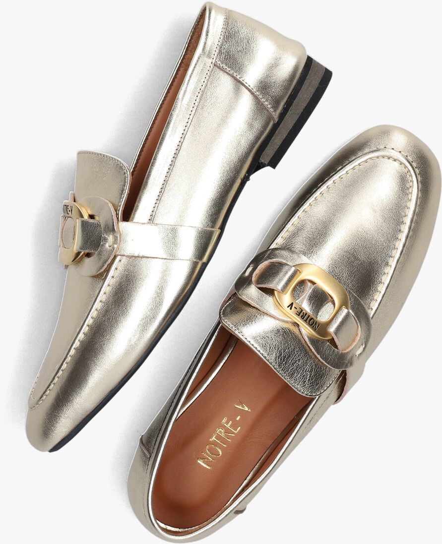NOTRE-V gouden notre-v loafers 133 5621