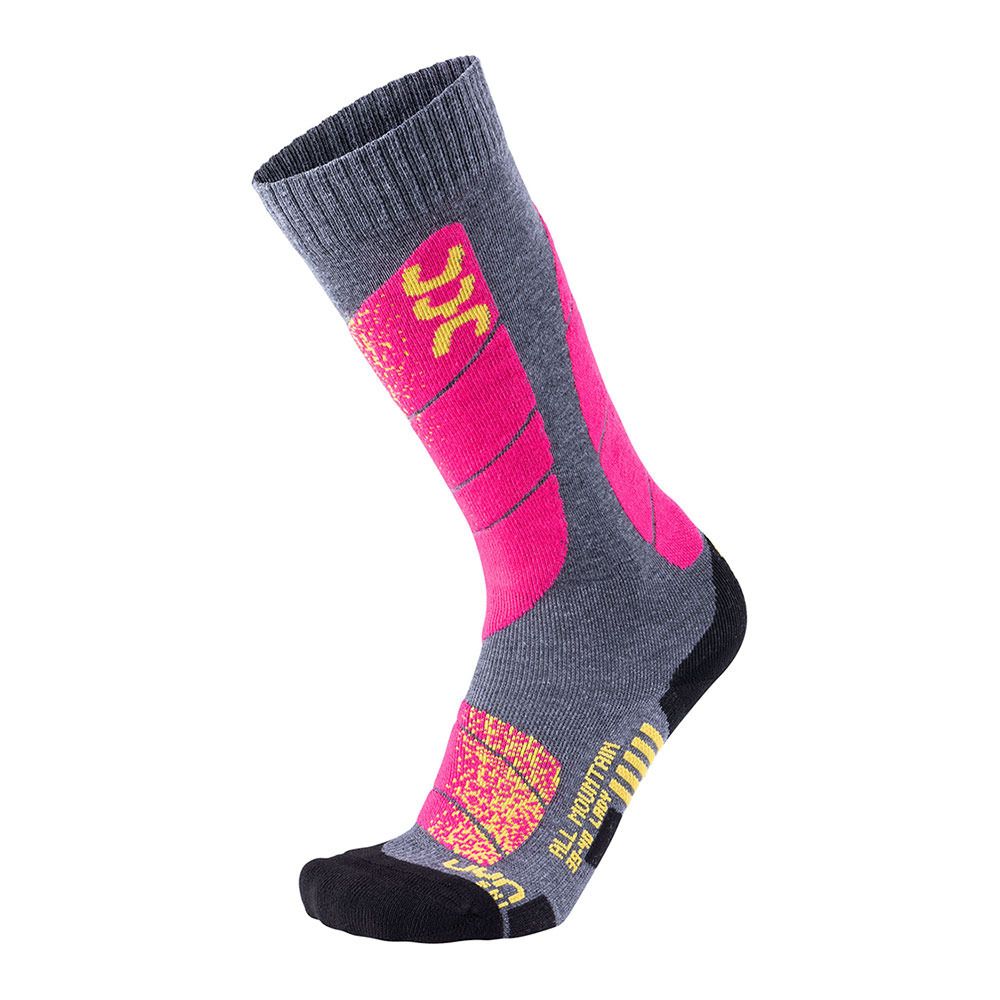 Uyn ALL MOUNTAIN - Chaussettes Femme medium grey melange/pink