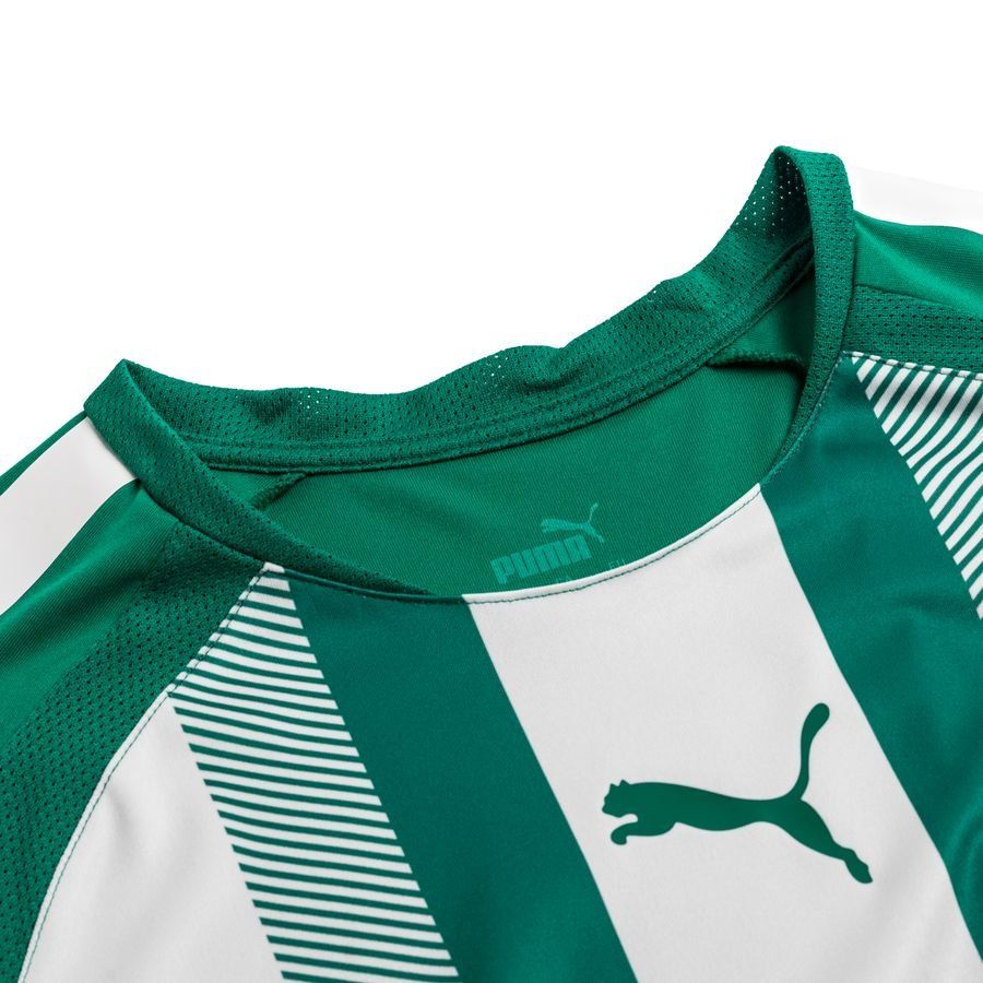 PUMA Maillot teamLIGA - Vert/Blanc
