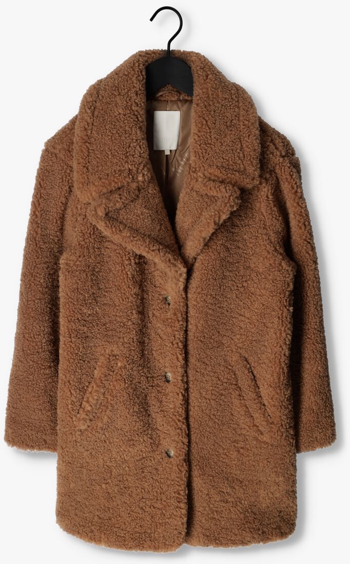 NOTRE-V camel notre-v teddy jas teddy coat short