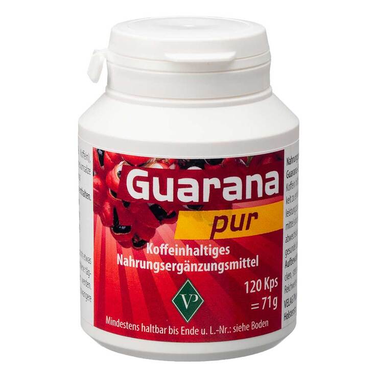 Guarana Pur 500 Kapseln, 120 St