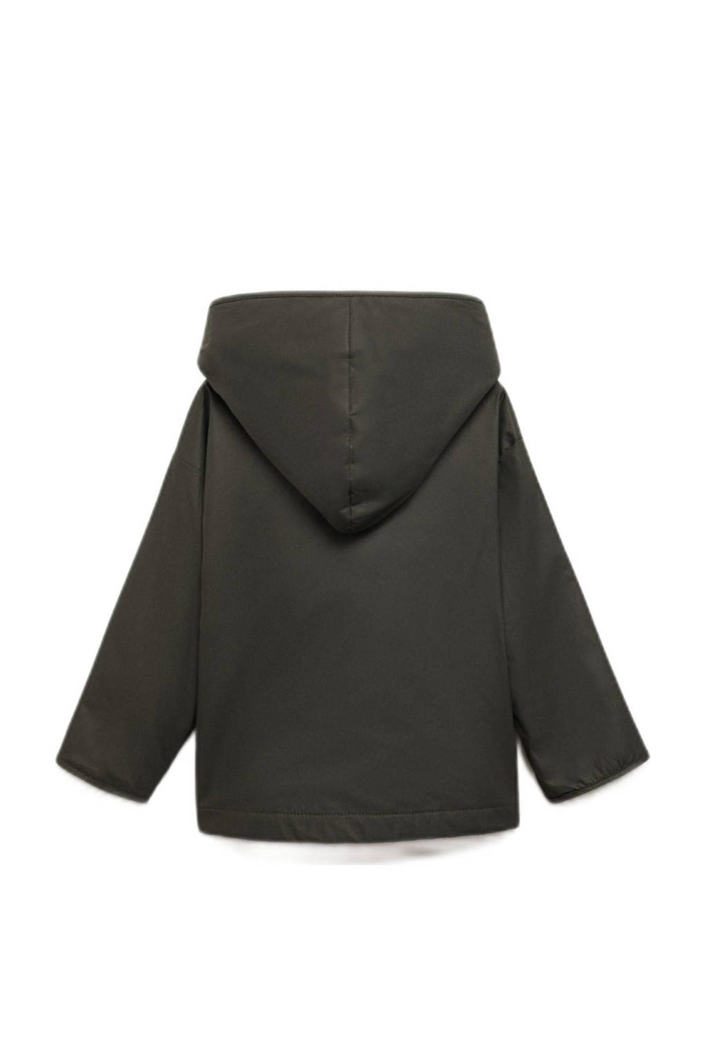 Mango Kids winterjas donkergroen