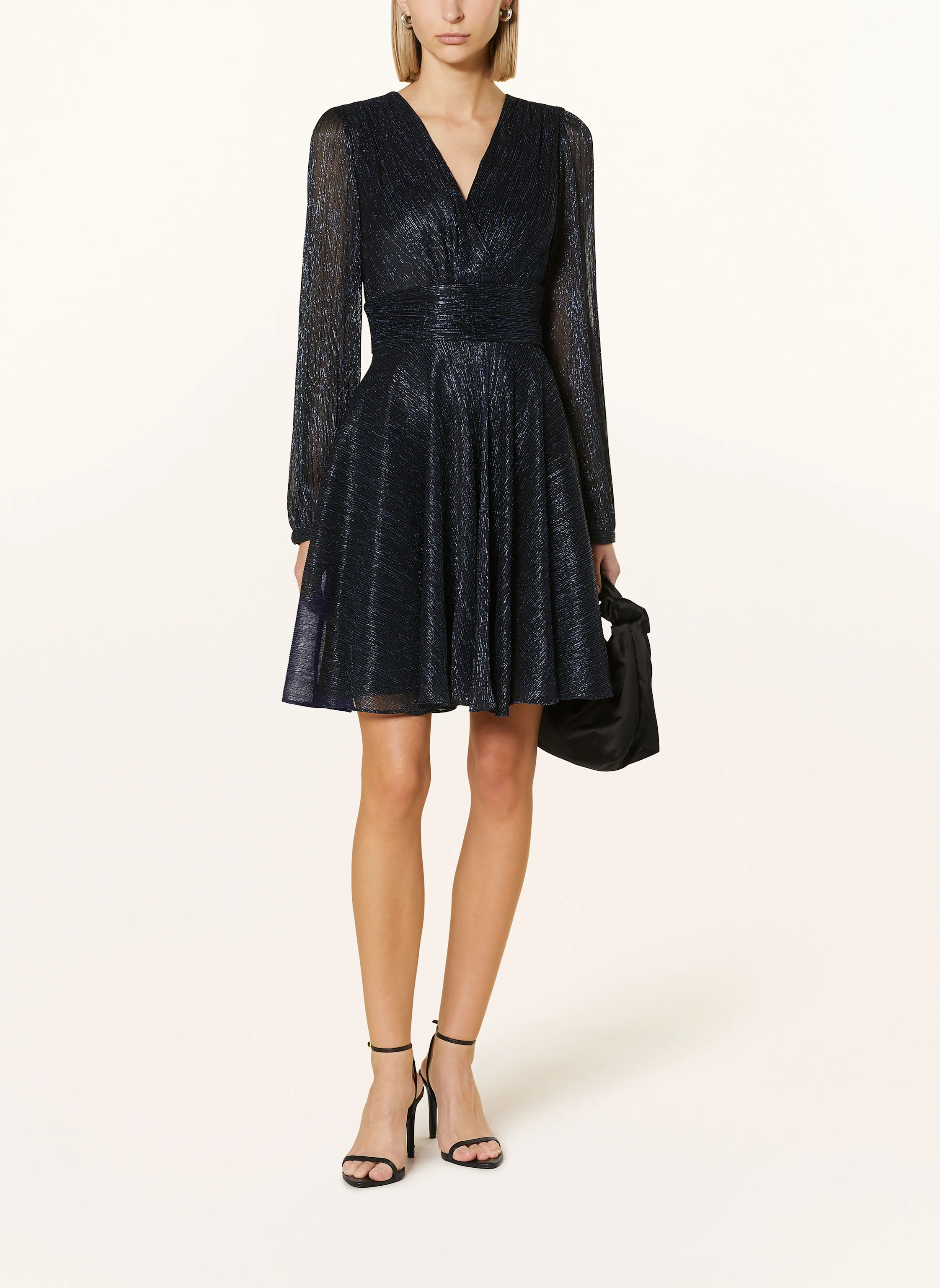 SWING Cocktailkleid mit Glitzergarn