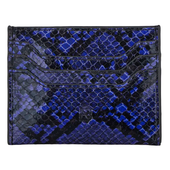 Becksöndergaard Porte Carte Naga Façon Serpent | Bleu marine