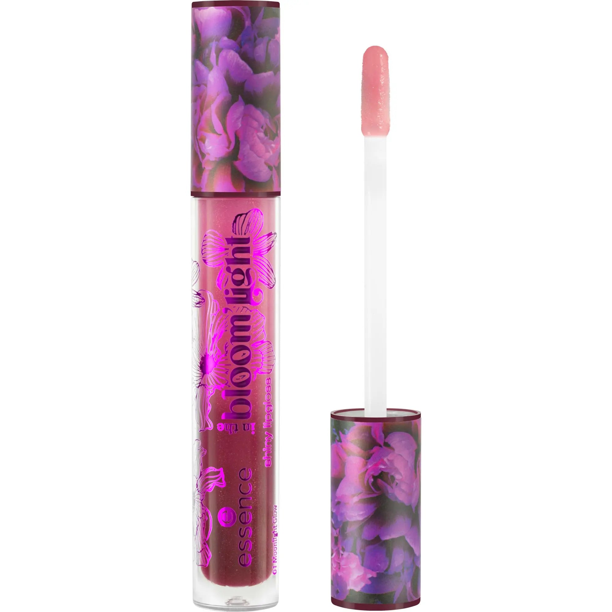 In The Bloom Light Shiny Lip Gloss 01 Moonlight Glow