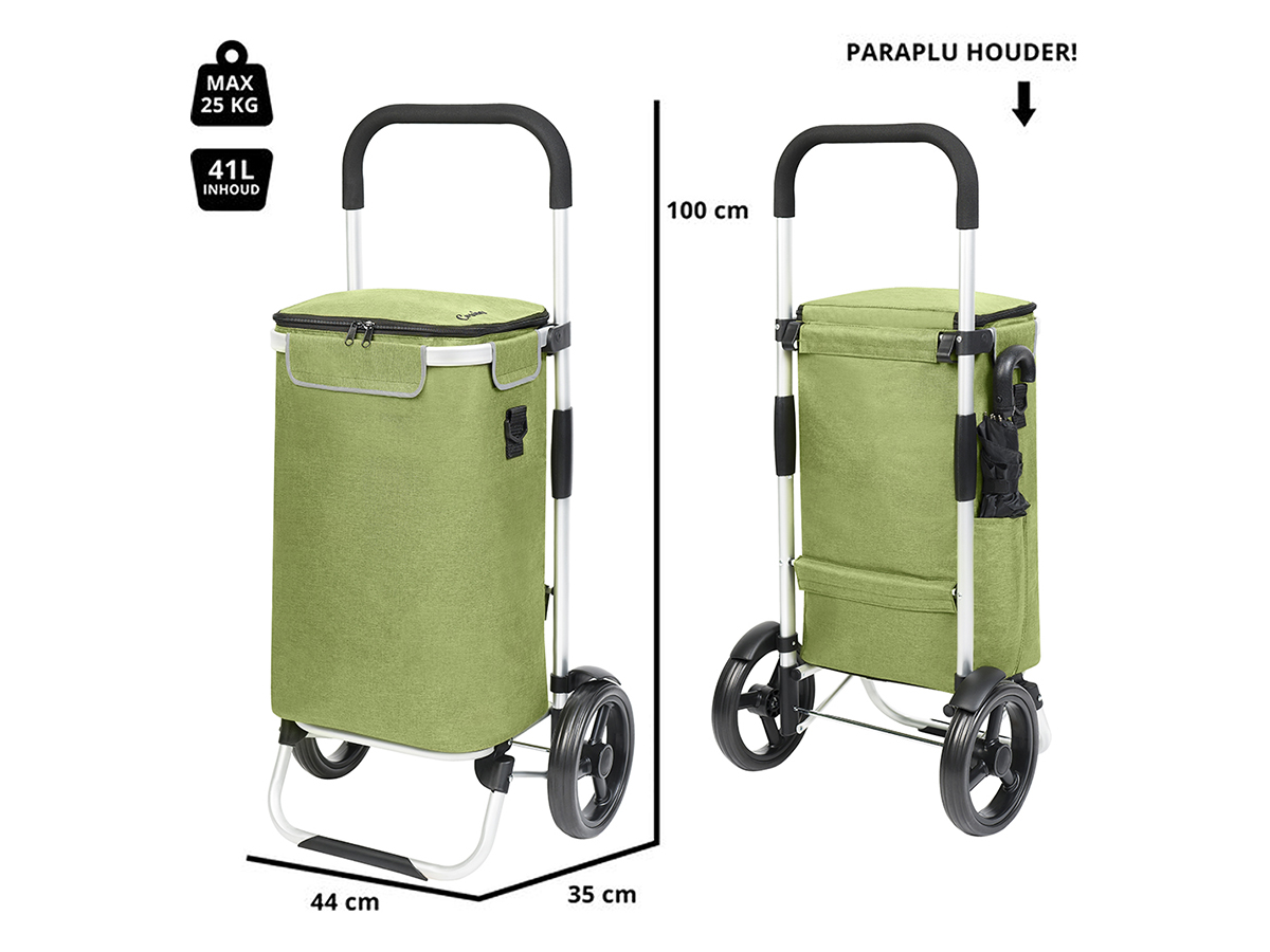 Shoppingcruiser Allround 41 liter boodschappentrolley