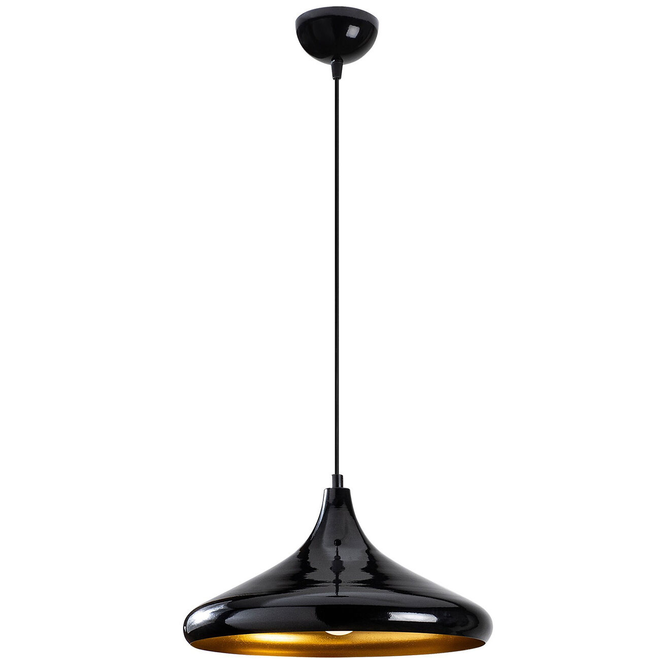 Opviq Suspension Berceste noire - 35x35x116 cm